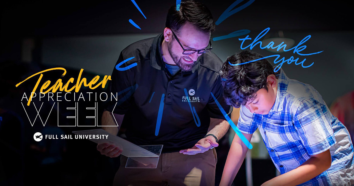 Teacher Appreciation Week 2023 at Full Sail University The Hub